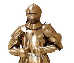 Medieval Full Body Armour Wearable Knight Suit Of Armor Costume Rustic Vintage