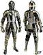 Medieval Full Body Armour Wearable Knight Suit of Armor Costume Black