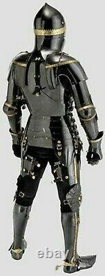 Medieval Full Knight Suit of Armor 15th Century Combat Full Body Armour
