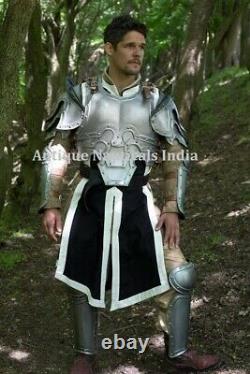 Medieval Full Suit Armor Cuirass Knight Body Armor Steel LARP Reenactment