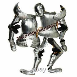 Medieval Fully Wearable Knight Maximillian Full Suit of Armor With Sword/Shield Wa