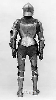 Medieval German Knight Armour Suit, Full Body Armour 15th century for Home Decor