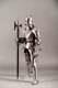 Medieval Gothic Armor with Axe spears Battle Warrior Full Body Knight Armor Suit