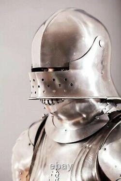 Medieval Gothic Battle Warrior Full Body Knight Armor Suit Best Halloween Gift