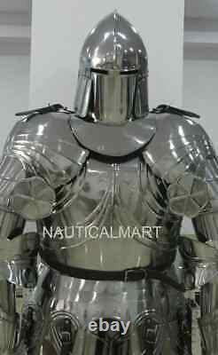 Medieval Gothic Full Body Suit Of Armor Battle Knight Roman Armor Halloween