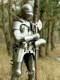 Medieval Gothic Knight Body Armor Suit Wearable Knight Suit of Larp Battle Armor