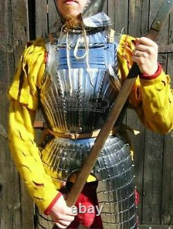 Medieval Gothic Maximillian Armor Suit Knight Crusader Wearable Larp Armor