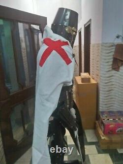 Medieval Gothic Suit Of Armor Crusader Knight Wearable Full Body Armor Templar