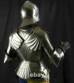 Medieval Gothic Suit Of Armor Custom Larp Full Body Armour Warrior Knight