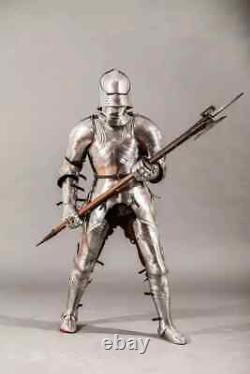 Medieval Gothic Wearable Knight Suit Of Armor Crusader Combat Full Body Armours