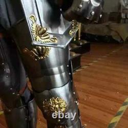 Medieval Gothic Wearable Knight Suit Of Armor Crusader Combat Full Body Armours