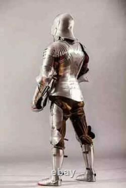 Medieval Gothic Wearable Knight Suit Of Armor Crusader Combat Full Body Armours