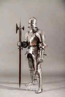 Medieval Gothic Wearable Knight Suit Of Armor Crusader Combat Full Body Armours