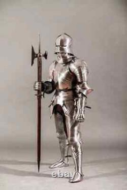 Medieval Gothic Wearable Knight Suit Of Armor Crusader Full Body Larp Armour