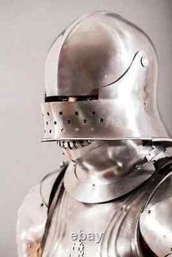 Medieval Gothic Wearable Knight Suit Of Armor Crusader Full Body Larp Armour