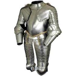 Medieval Half Armour Suit 17th Century replica Crusader Larp Knight Armor suit