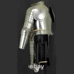 Medieval Half Armour Suit 17th Century replica Crusader Larp Knight Armor suit