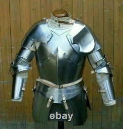 Medieval Half Armour Suit Knight Half Armor Suit Crusader Half Armour Suit