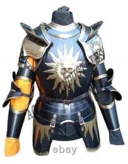 Medieval Half Body Armor Suit Knight Steel Wearable Armour Costume