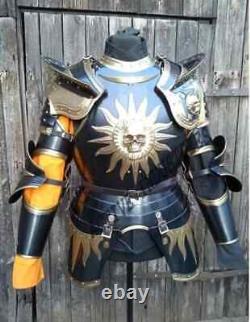 Medieval Half Body Armor Suit Knight Steel Wearable Armour Costume