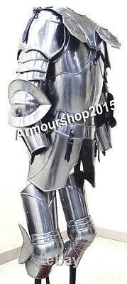 Medieval Half Suit of Knights Armor High Quality for Home and Office Decoration