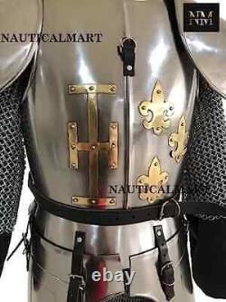 Medieval Half Templar Suit Armor Fully Wearable Knights Cosplay Armor Costume