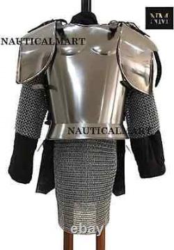 Medieval Half Templar Suit Armor Fully Wearable Knights Cosplay Armor Costume