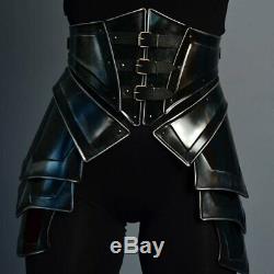 Medieval Handcraft Full Suit Of Armor Lady Larp Lady Hunter Knight Costume