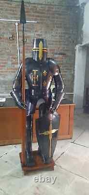 Medieval Knight Armor Antique Full Body Armour Wearable Suit Of Armor Costume