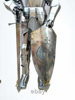 Medieval Knight Armor Crusader Suit Combat Full Body Armour Full Armor Costume