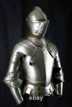 Medieval Knight Armor Suit Battle Warrior Half Wearable Armour Suit
