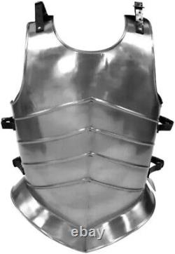 Medieval Knight Armor Suit Wearable Armour Mild Steel Breastplate Re-enactment