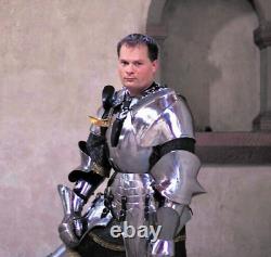 Medieval Knight Armor Suit of King Richard Steel Larp Armor Wearable SCA Armour