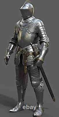 Medieval Knight Armour Full Body Armour Combat Suit Medieval Costume Battle