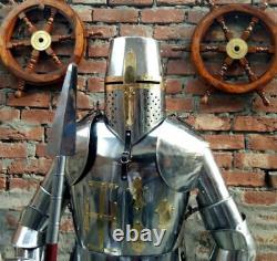 Medieval Knight Armour Of Armor Full Body Suit 15Th Century Combat Shield Lance