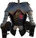 Medieval Knight Black Antique Half Armor Suit Halloween Cosplay Costume Armor