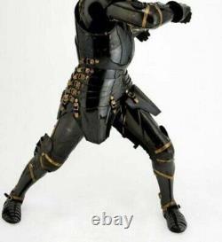 Medieval Knight Black Suit Of Armor Combat Full Body Armor Knight Halloween Gift