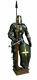 Medieval Knight Brass Larp Wearable Suit Of Armour Crusader Full Body Costume