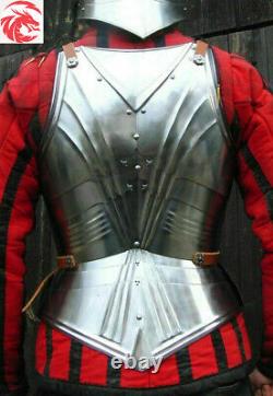 Medieval Knight Breastplate Battle Warrior Armour Jacket Steel Cuirass