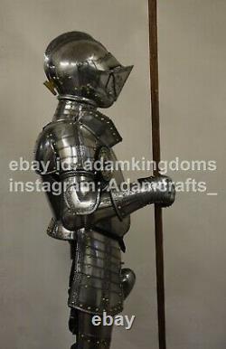Medieval Knight Combat Full Suit Of Armor Museum Quality Richard Armor Suit