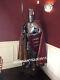 Medieval Knight Crusader Full Suit of Templar Armour Collectible Halloween