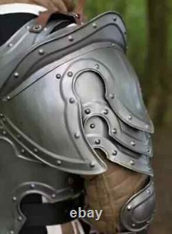 Medieval Knight Cuirass Suit of Armor Gothic LARP Battle Armor Halloween Costume