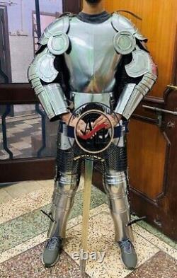 Medieval Knight European Suit of Armor 15th Century Full Body Armor LARP Costume