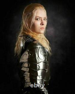Medieval Knight Female Fantasy Full Armor, Lady Cuirass Costume Armor Suit