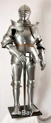 Medieval Knight Full Suit of Armor Larp Reproduction Wearable Costume Replica