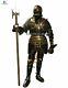 Medieval Knight Gothic 15th Century Closed Full Suit Of Armor Halloween Wearable