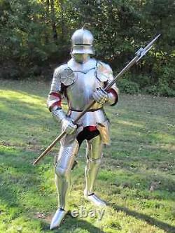 Medieval Knight Gothic Armour Suit Lars Reenactment Warrior Suit Of Armour