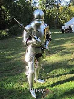 Medieval Knight Gothic Armour Suit Lars Reenactment Warrior Suit Of Armour