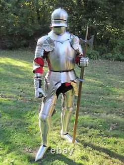 Medieval Knight Gothic Armour Suit Lars Reenactment Warrior Suit Of Armour