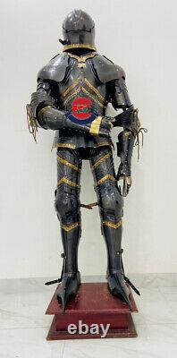 Medieval Knight Gothic Full Body Suit of Armor Battle Armor Warrior Costume